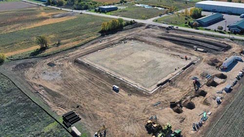 Willkomm Excavating & Grading site preparation
